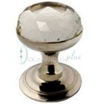 Half Cup Glass Knob
